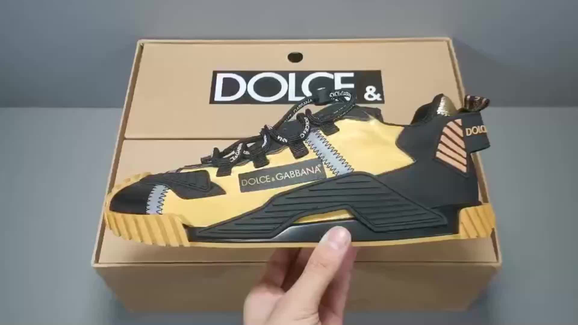 【原厂渠道:杜嘉班纳】 黄黑 dolce&gabbana ns1