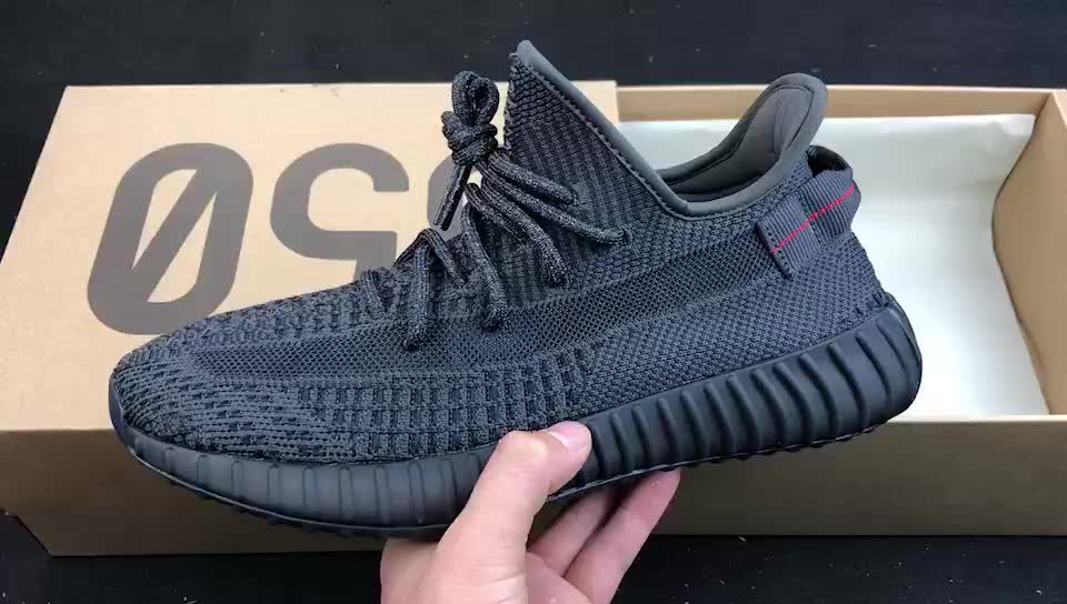 $109 yeeezy boost 350 v2 ef2567"static triple black"