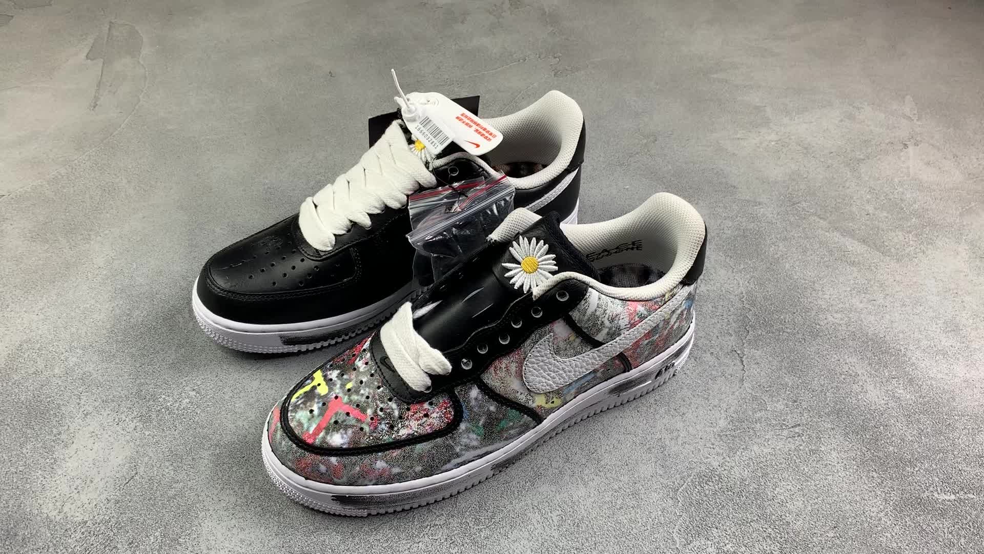 【改版】nike x pmo 联名 权志龙 af1 刮刮乐 涂鸦 aq