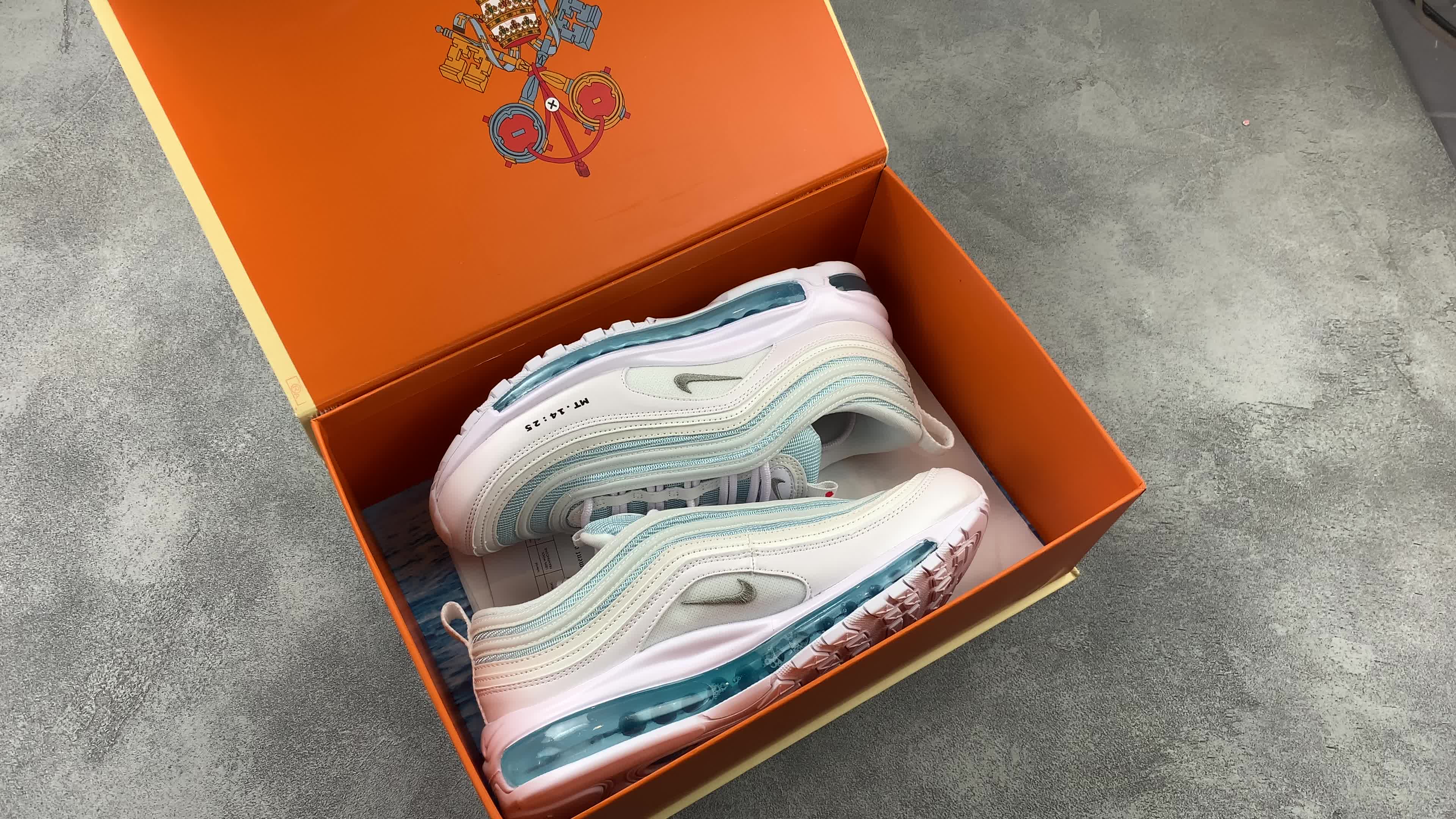 air max 97 jesus 圣水 定制 921826-101jsus