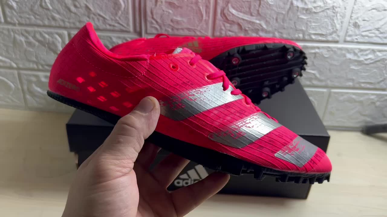 到货阿迪达斯adidasfinesse小蝉翼短跑钉鞋3644