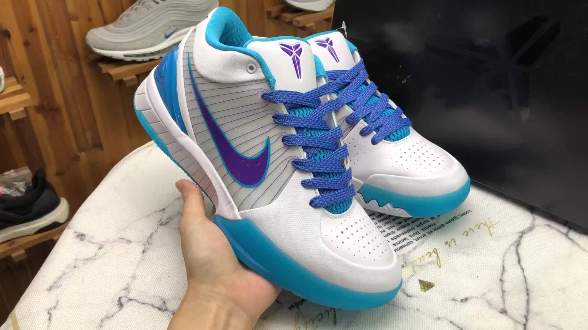 nike zoom kobe 4 protro"draft day"科比4代复刻实战运动低帮文化