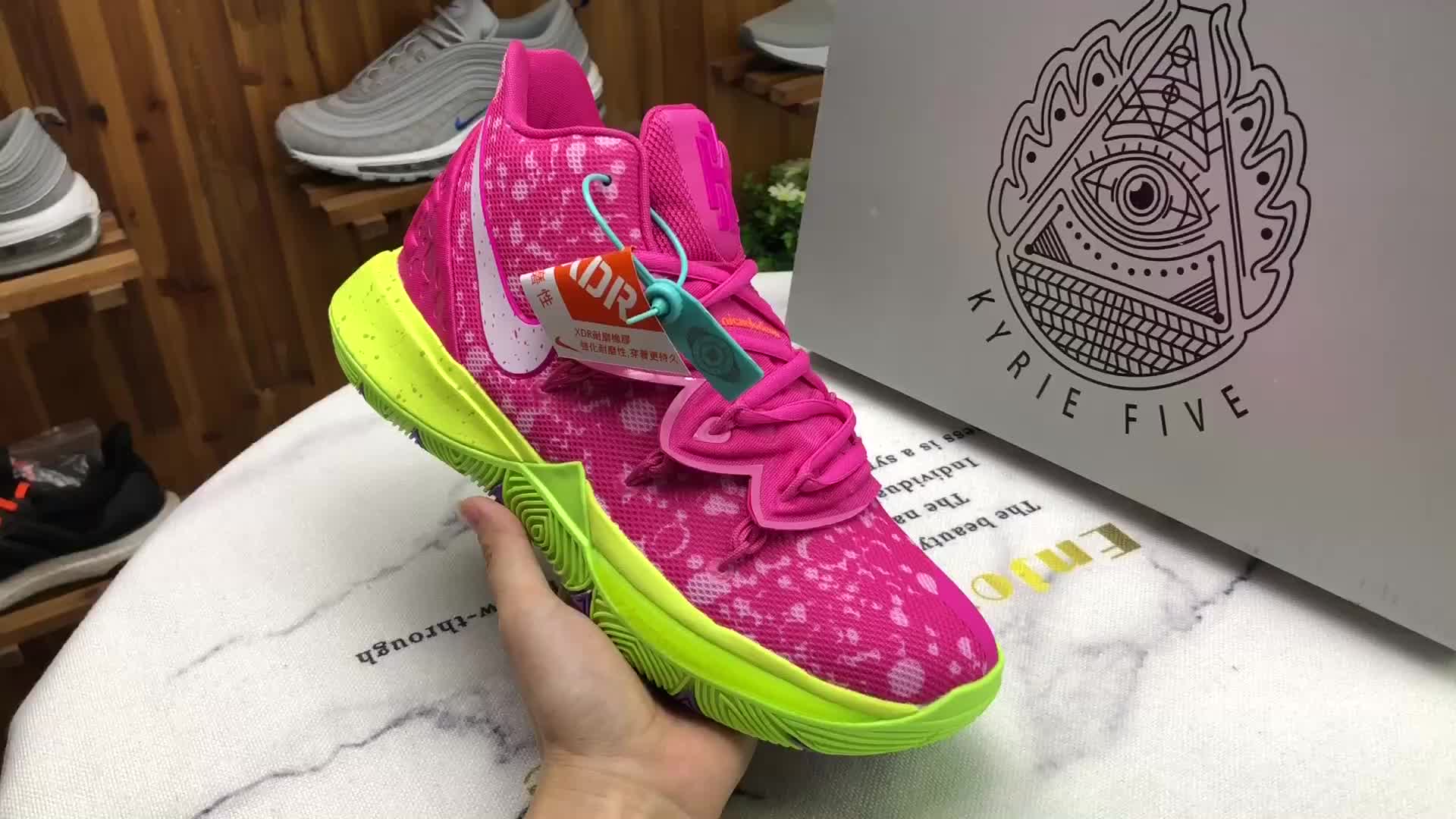 kyrie 5 x patrick star 派大星 欧文5代 独家纯原 外贸平台专供版本