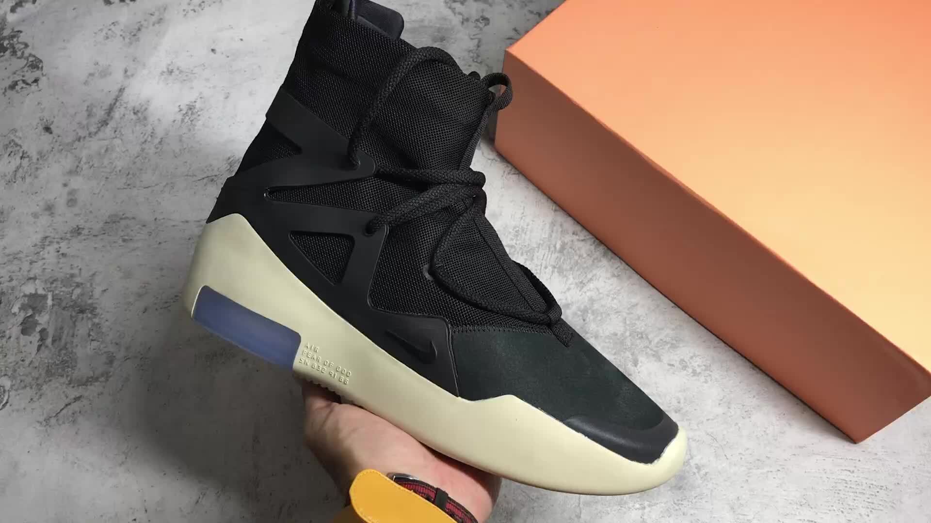 airfearofgod1fog联名篮球鞋black