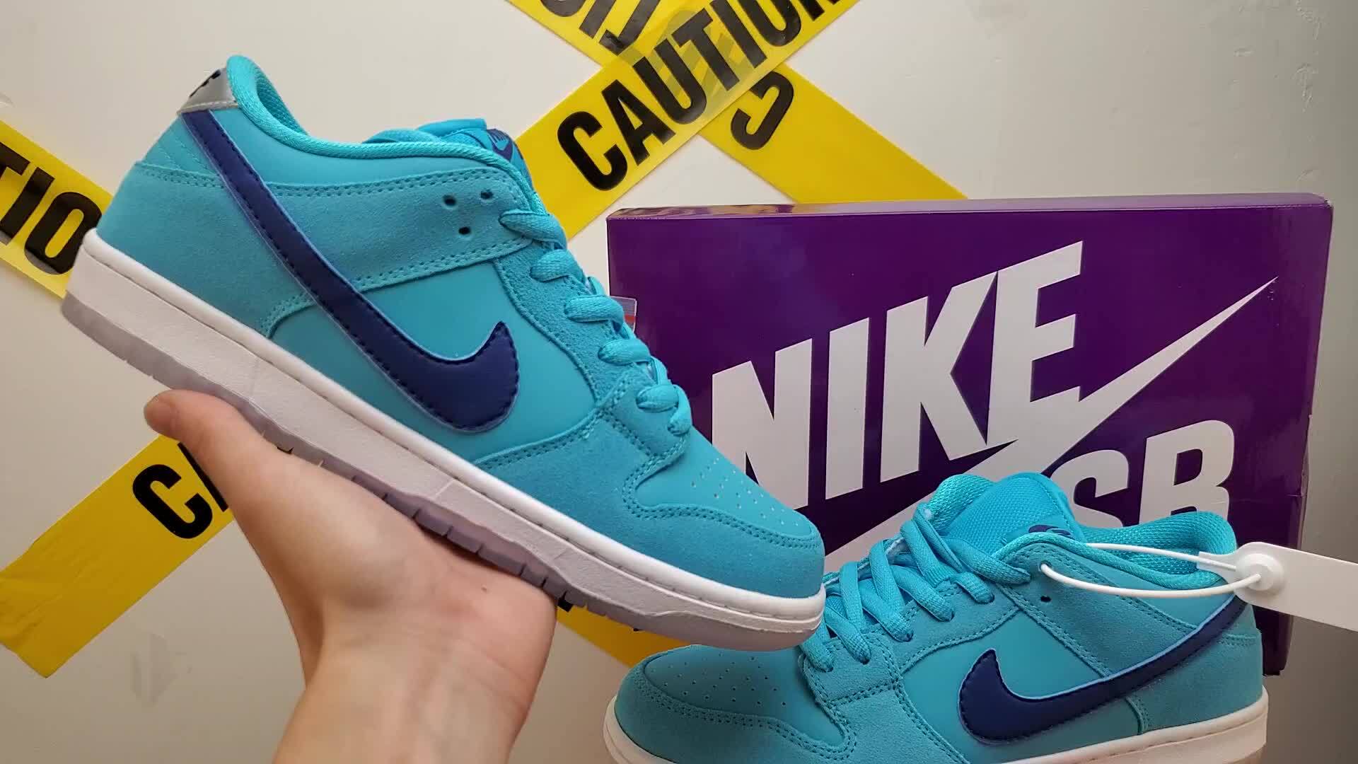 蓝怒火d nike dunk sb blue fury