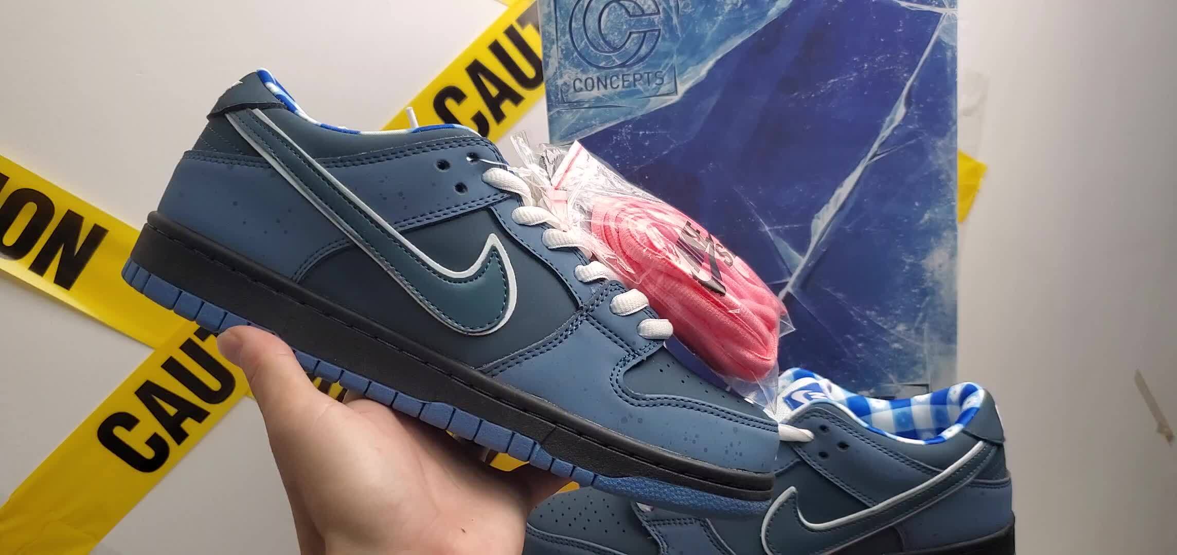 蓝龙虾 nike sb dunk low blue lobster