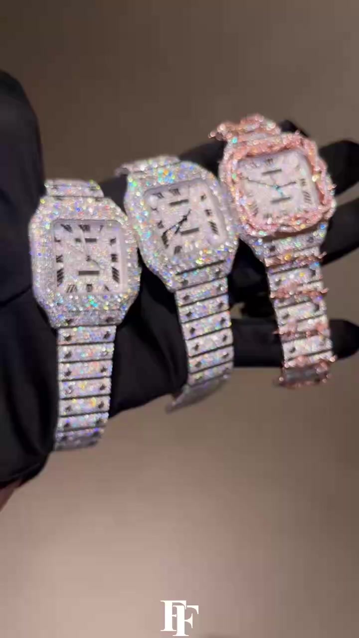moissanite watch