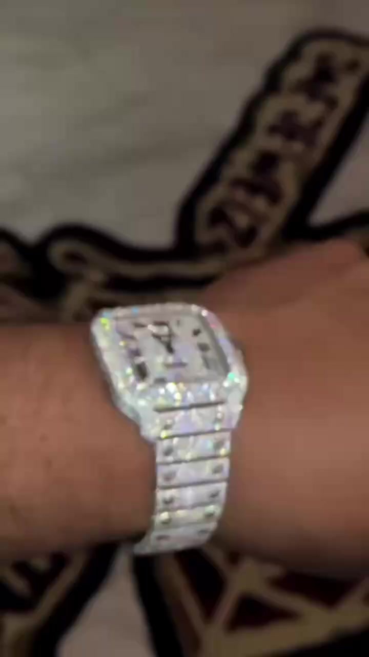 moissanite watch