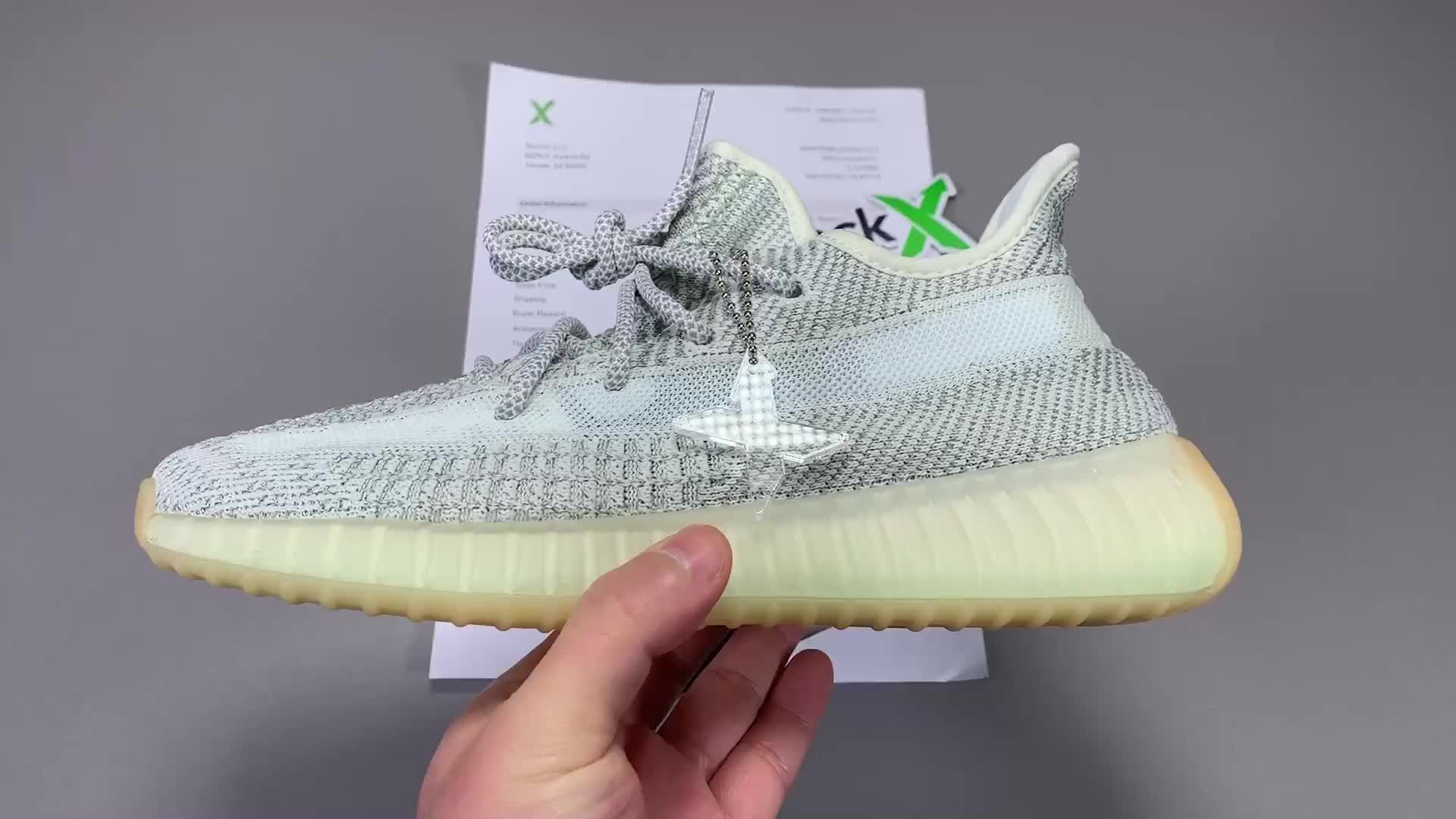 【x版純原:頂級350v2】 灰滿天星 adidas yeezy boost 350 v2 yeshrf